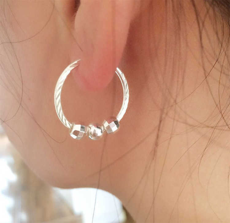 

Sterling Silver Earrings Sterling Silver Earrings for Middle and Elderly People Earrings for Women and Elderly People Gifts to Mom for Allergy Prevention
