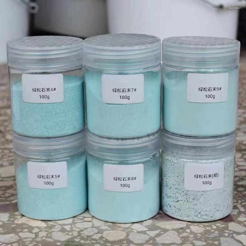 

Nail Glitter Natural Mineral Pigment Light Blue Painting Thangka Fine Brushwork Rock Color Turquoise Powder