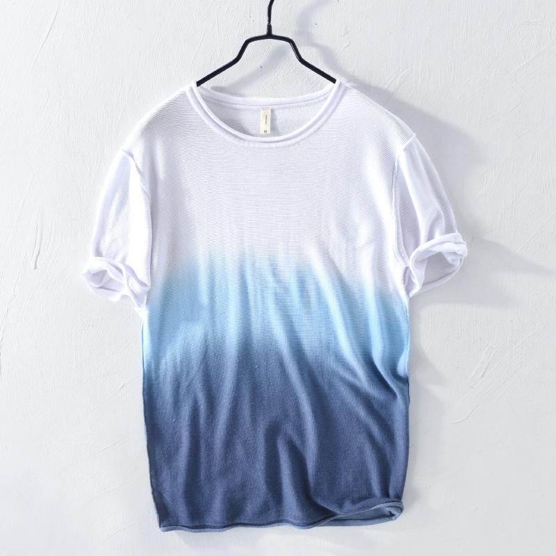 

Men's T Shirts Wholesale Fashion Brand Men Summer Short Sleeves T-shirt, Sky blue