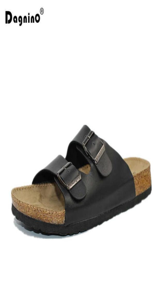 

DAGNINO Men Summer Beach Shoes Leisure Cork Slippers Fashion Couple Flip Flops Comfortable Footwear Unisex Plus Size 3545 A39317386, Ivory