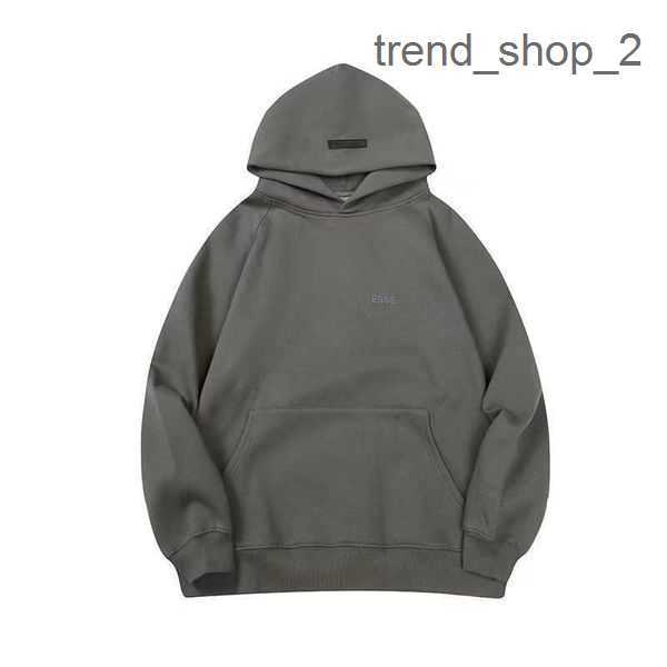 

Fear of Hoodie Designer Hairy Pullover Sweatshirt Loose Essen Black and White Classic Casual Style Essentialhoodie 3 326D