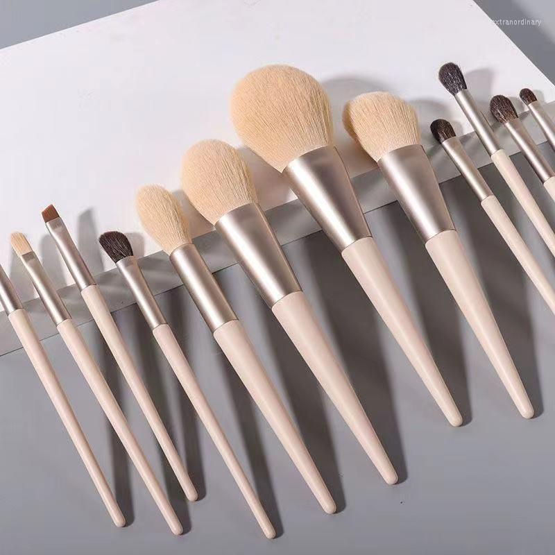 

Makeup Brushes 12PCS/SET Set Highlight Foundation Eyeshadow Powder Brush Eye Lip Make Up Cosmetic Tools