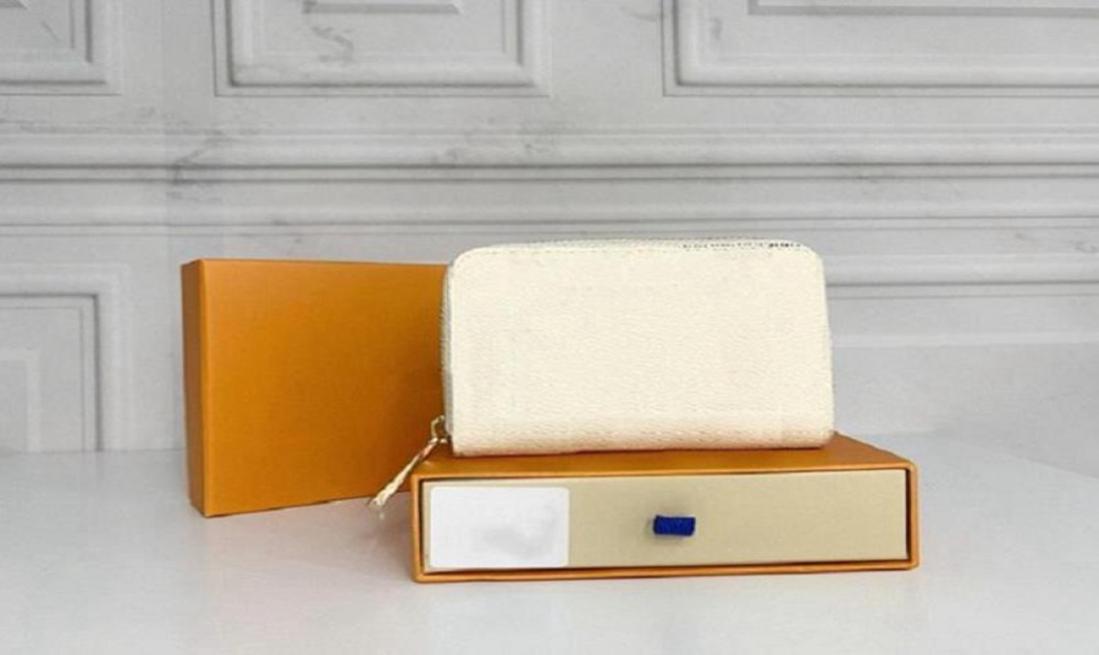 

Luxurys Designers Wallets Purses Fashion Short ZIPPY Wallet Monograms Classic Zipper Pocket Pallas Bag Zip coin Purse 5A Genuine L2376835, Grey