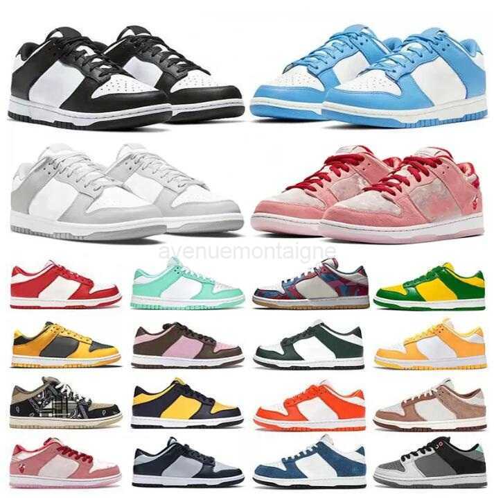 

Newest Designer Casual Shoes for Men Women LOW Cut Platform Runner Sneakers Black White Classic Green Kentucky Chunky UNC University Red Casual Sports shoe 36-44, 14