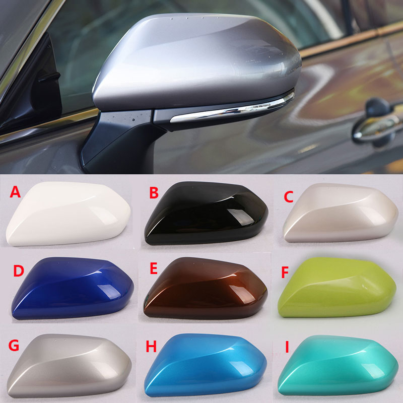 

For Toyota Prius 2016 2017 2018 2019 Auto Wing Door Side Mirror Cover Cap Rearview Housing Case Shell