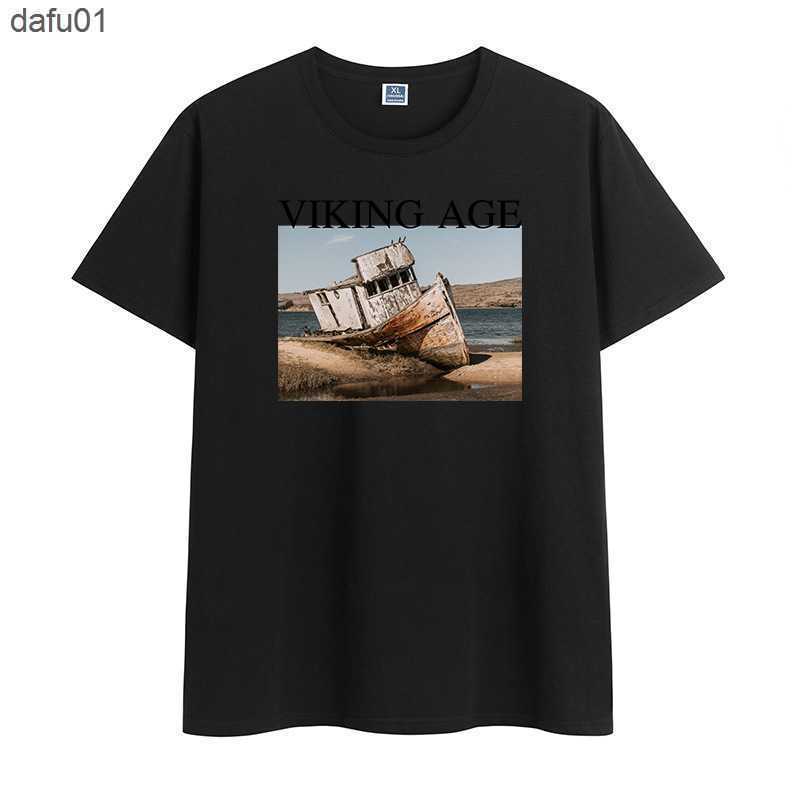

Men's T-Shirts Vintage Graphic Tops Summer Loose O-neck T-shirt For Men Oversize S-6XL T Shirt Retro Cool Breathable Tees L230520 L230520, Royal blue