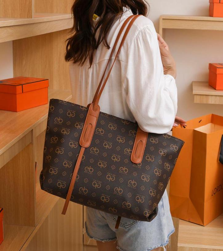 

Woman Shopping Bag Handbag Purse Tote High Quality pu Leather fashion shoulder blue Lining houlder totes purses wallets womens wom9763240, Red