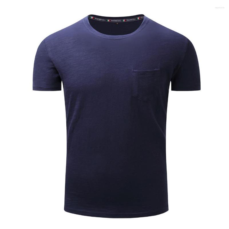 

Men's T Shirts 2023 Summer Fashion Street Wear Men T-shirt Hip Hop Side Zipper Tee Arc Hem With Tshirt Cotton Tees, Blue