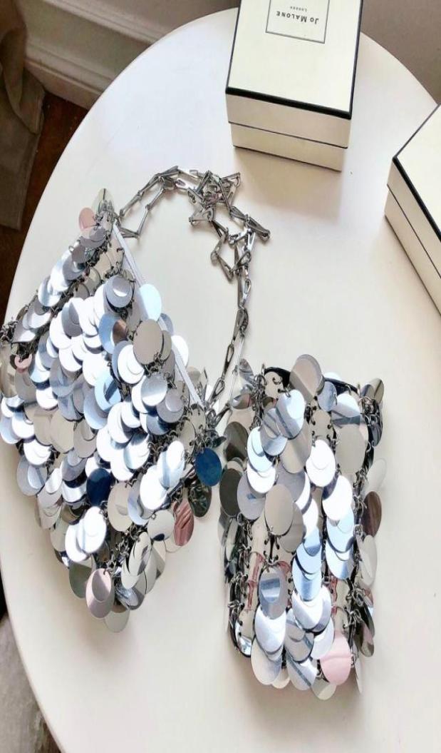 

Sequins Handbags Silver Bag Women Small Tote Bling Fashion Lady Bucket Girls Glitter Purses Brand 2204139021243, Split