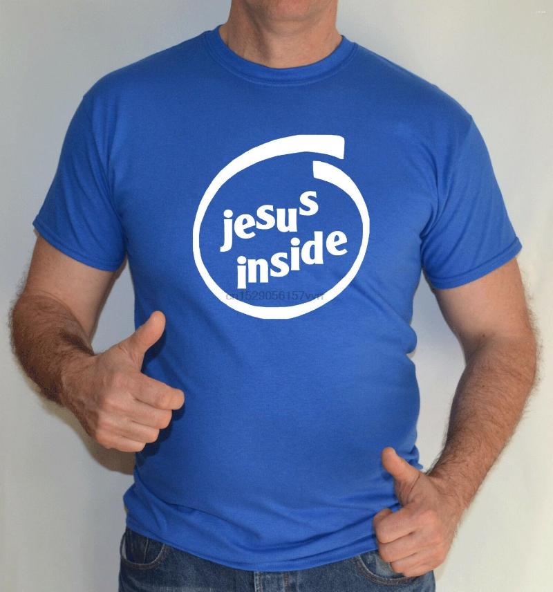 

Men' T Shirts JESUS INSIDE GODRELIGIONFAITHCHRISTIAN SHIRT(2, Men-darkpurple