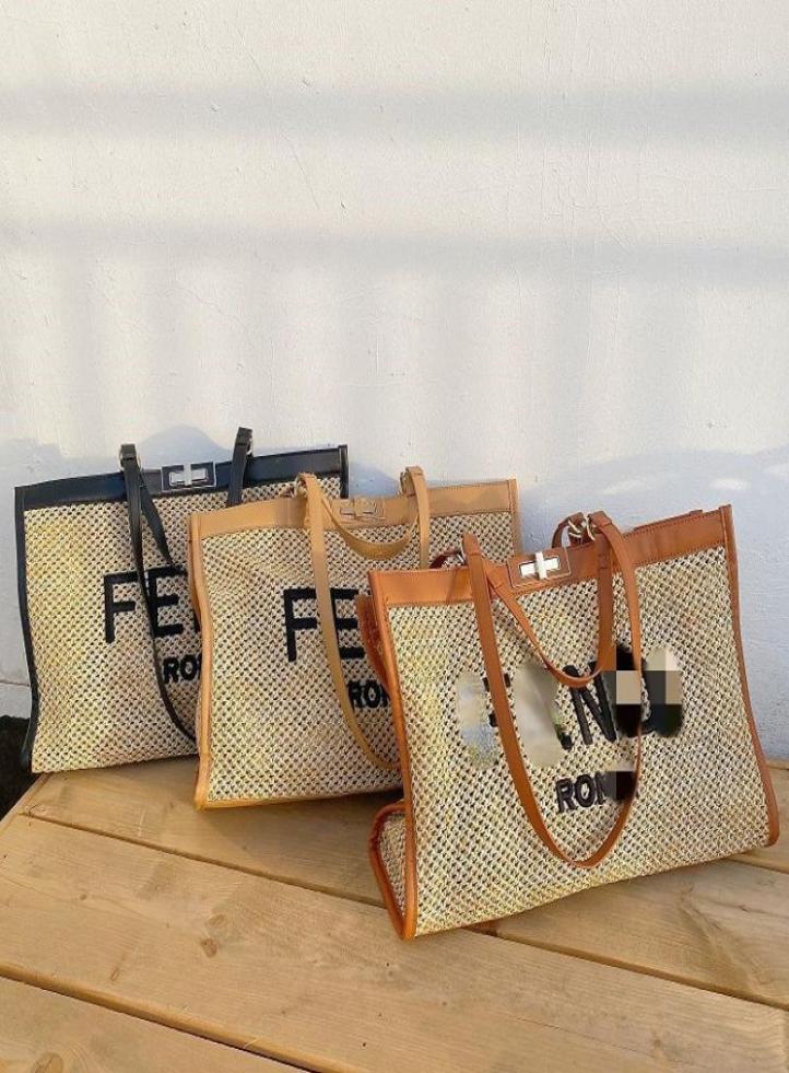 

2022 New Designer Women039s Bags Fashion Shoulder Bag Letter Personality Ins Tote Bag Large Capicity Spring and Summer7805088, Sky blue