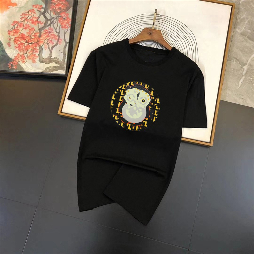 

Men's T-Shirt 2023 Fashionable Men's T-Shirts Lvity cotton anti-wrinkle printed alphabet couple Viutonity casual wear student short sleeve 024-05