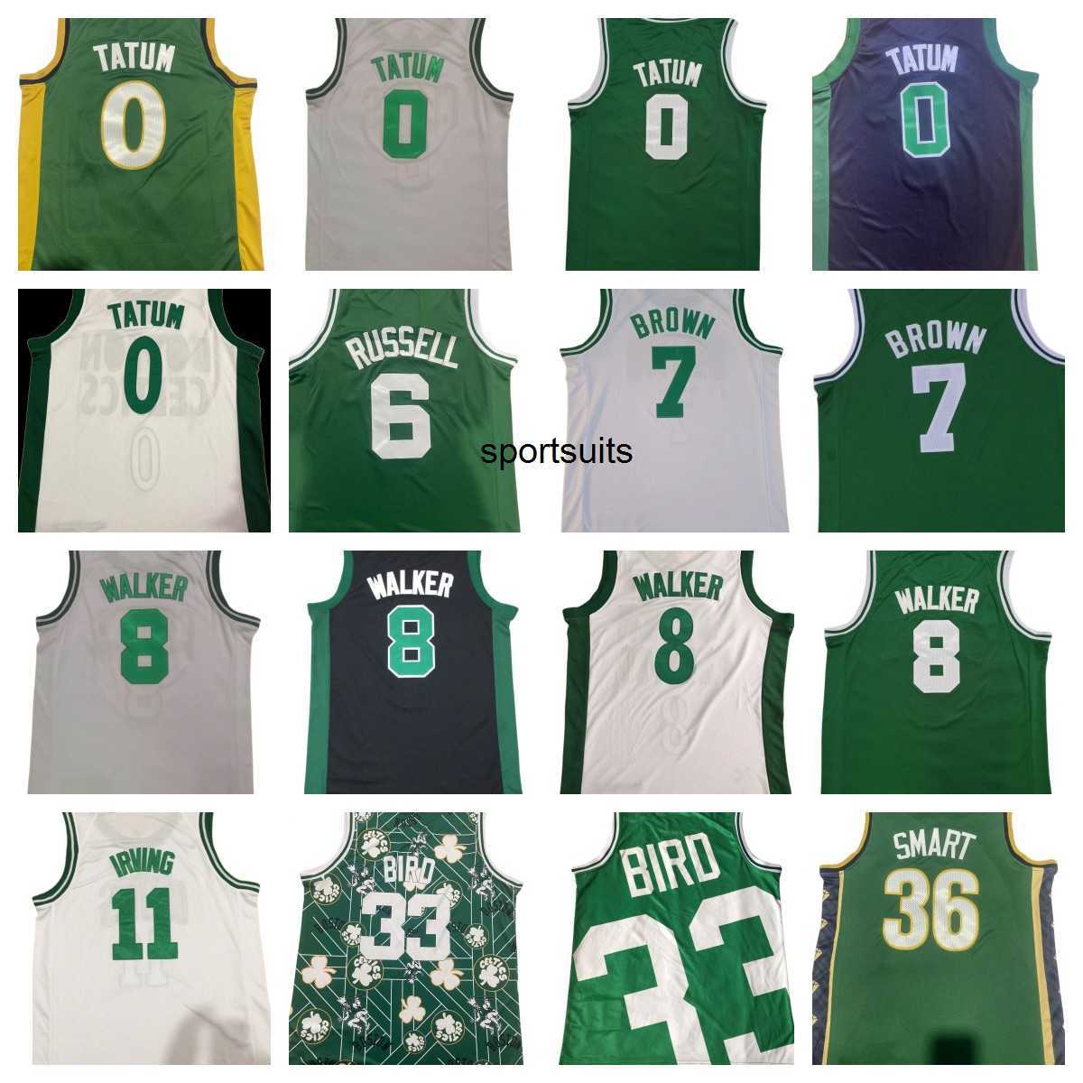 

Basketball Jerseys Jayson 0 Tatum Jaylen 7 Brown Marcus Smart 5 Kevin Garnett 34 Paul Pierce Bostons Celtices Ray Allen White 2022 2023 City Shirt Green Edition Jersey, As pic 12