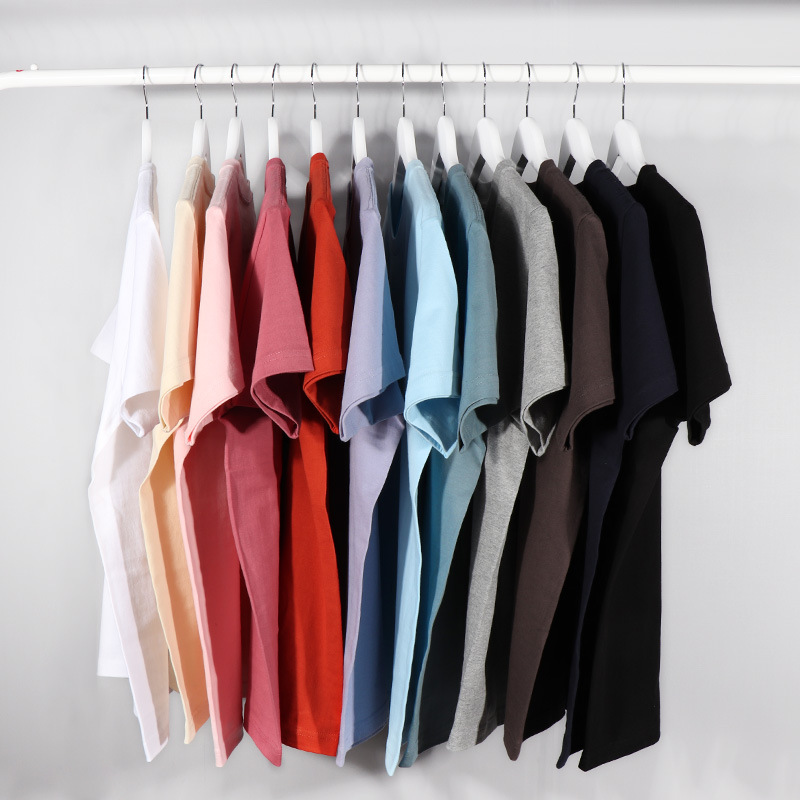 

100% cotton tshirt mountain print wild round neck short-sleeved T-shirt, Color 3