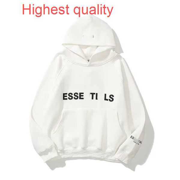 

Fear of Essentialhoodie Designer Warm Hoodie Men's Sweatshirt Gray Female Couple Style Casual Simple Printed Alphabet 2 OFCI, 19