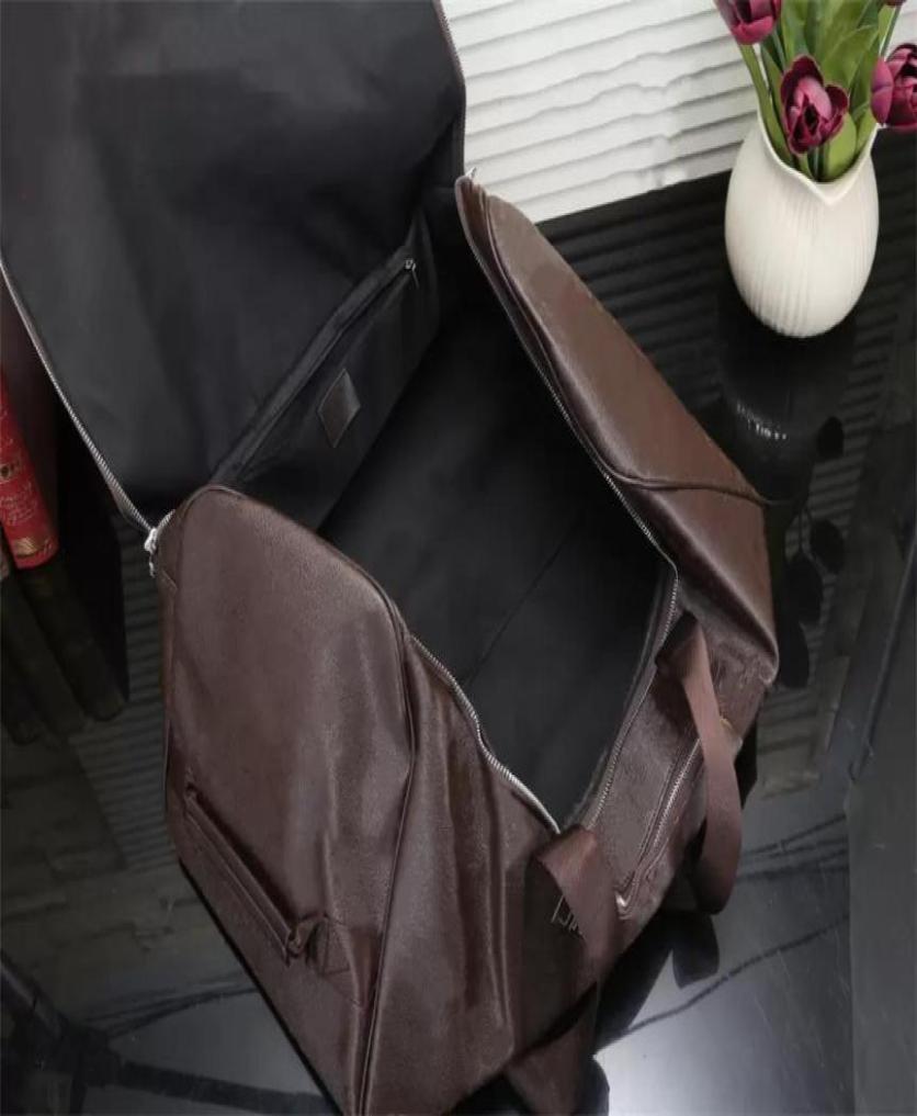 

YQ women039s hand bags wallet Famous Men039s backpack Genuine PU Leather Duffel Bags Luxury Designers Handbag Women Travel B2841036, Sky blue