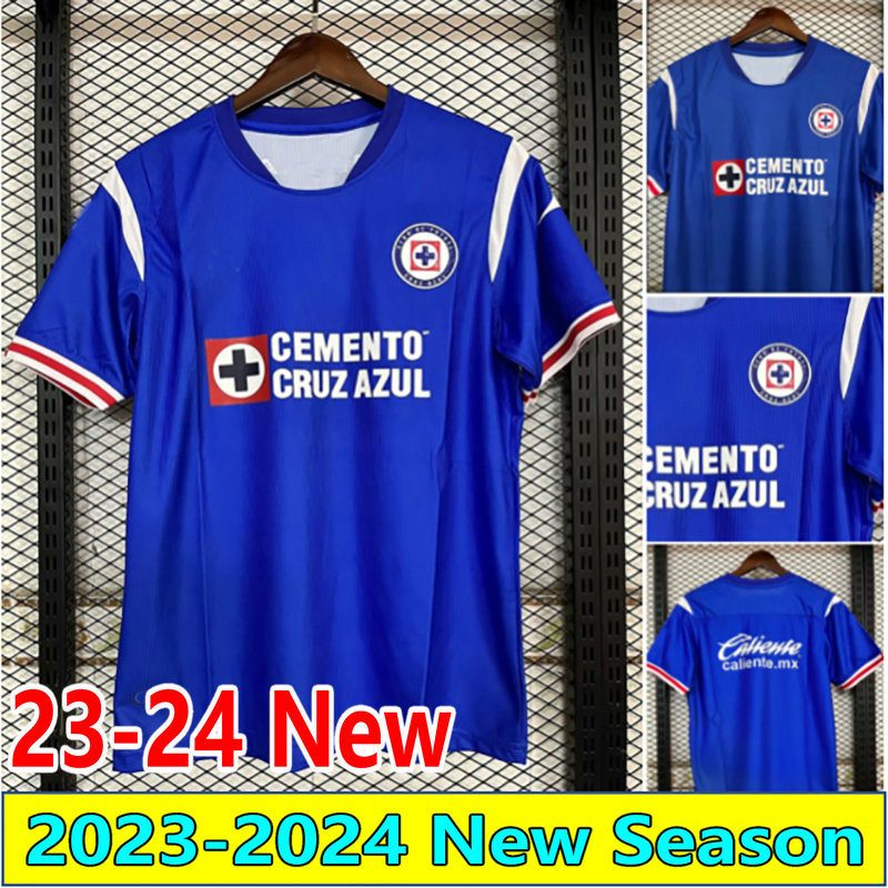 

23 24 Cruz Azul soccer jerseys away home 9 Stars 2023 2024 GIMENEZ ALVARADO RODRIGUEZ PINEDA ESCOBAR ANTUNA DOMINGUEZ football shirt Liga MX Men camiseta de futbol, Fans 22-23 3rd +patch