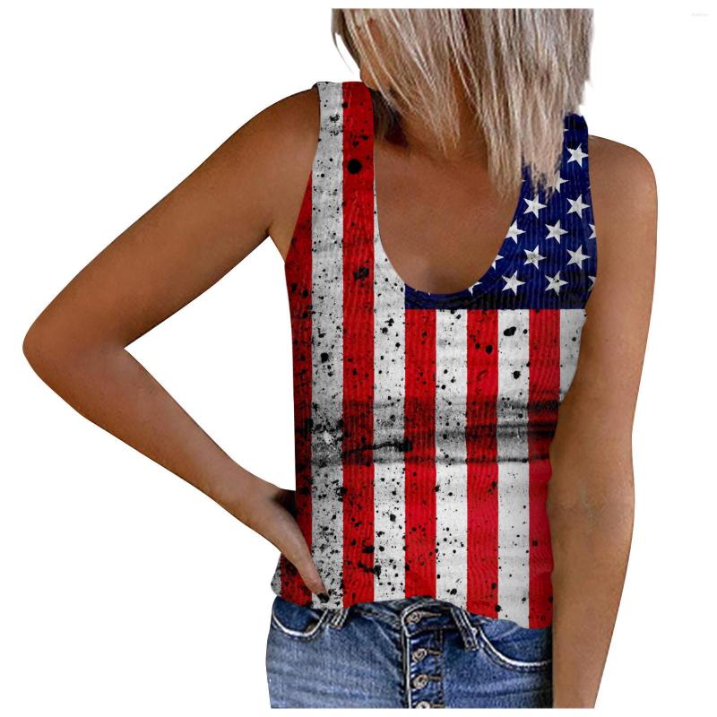 

Women' Tanks Summer Style Soft Women Tank Top Home Sexy Sleeveless Sport T Shirt Fashion Print Lady Bottoming Tees Streetwear, Blue
