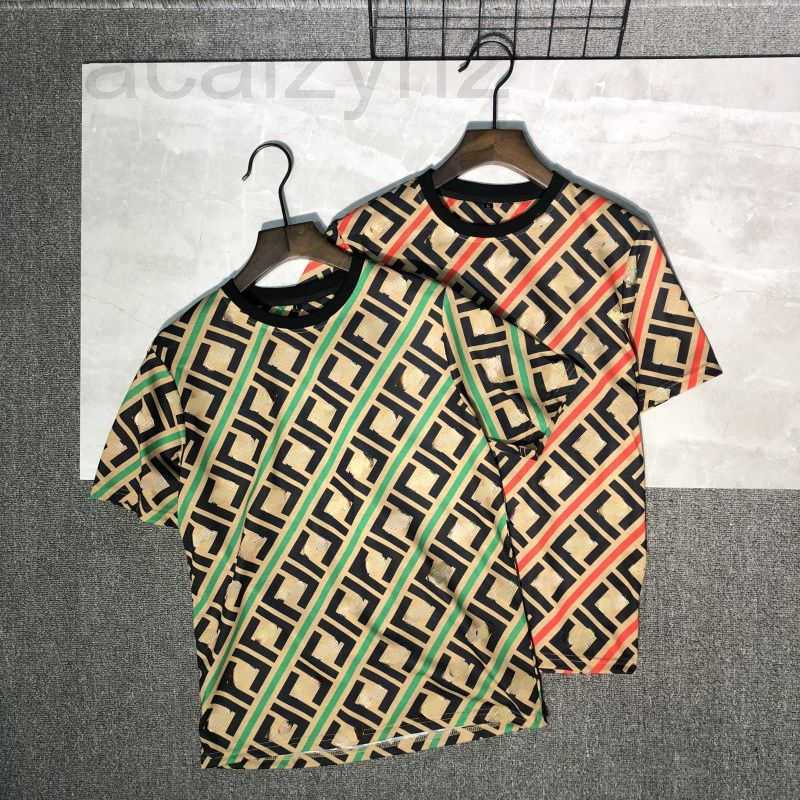 

Men's T-Shirts designer Summer mens T shirt fashion letter printing graphic tee t men women striped round neck pullover top loose short sleeve Q8DF, Red