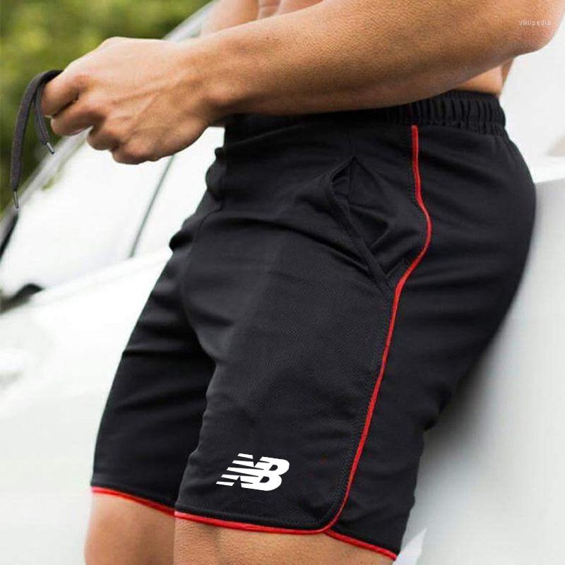 

Men's Shorts Men's Summer Solid Color Double Layer Quick Drying Breathable Sports Training Running Brand Fashion