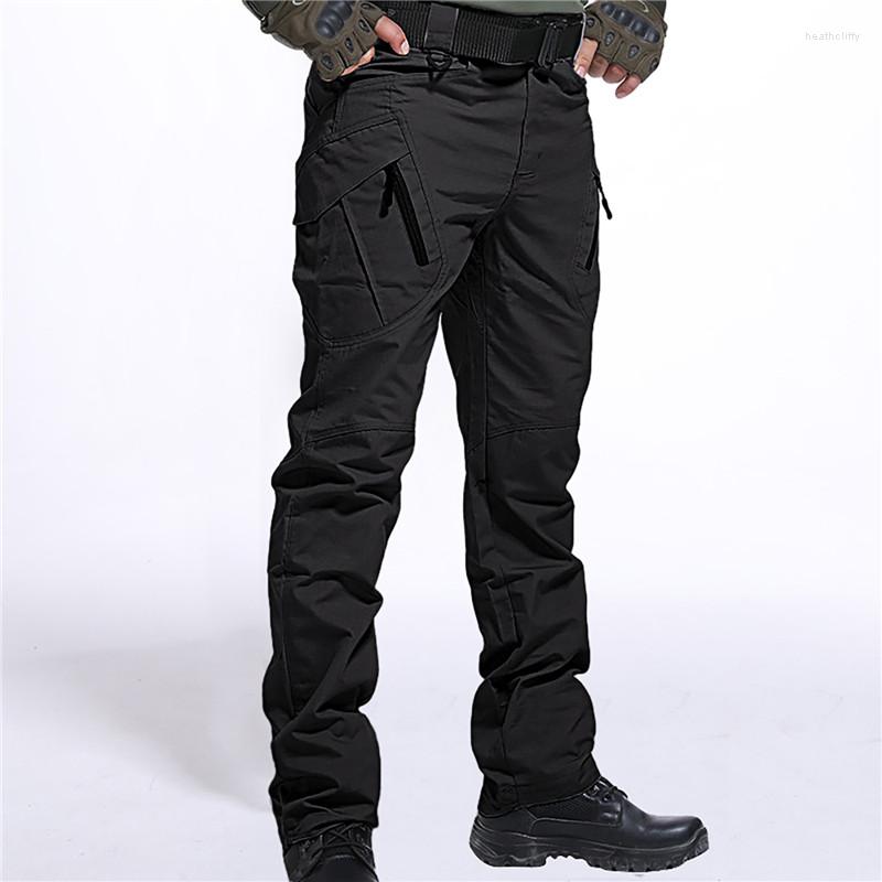 

Men's Pants Tactical Men 2023 Summer Outdoor Hiking Lightweight Trousers Elasticity Hunt Quick Dry Cargo Bottoms Multiple Pockets Pant, Blue 2pcs