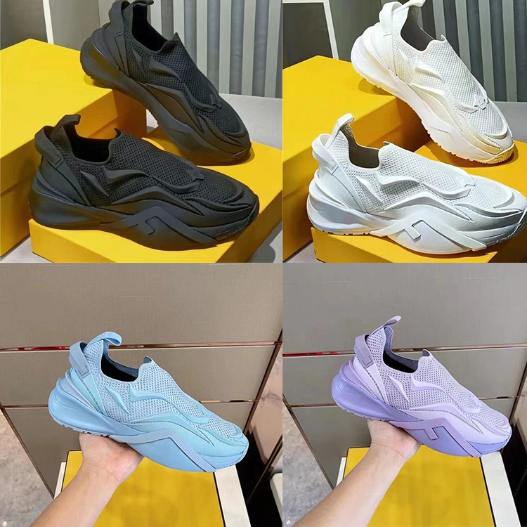 

Designer Sneakers Monster Shoes Leather Mesh Shoes Platform Sneaker Men Women Trainers With box