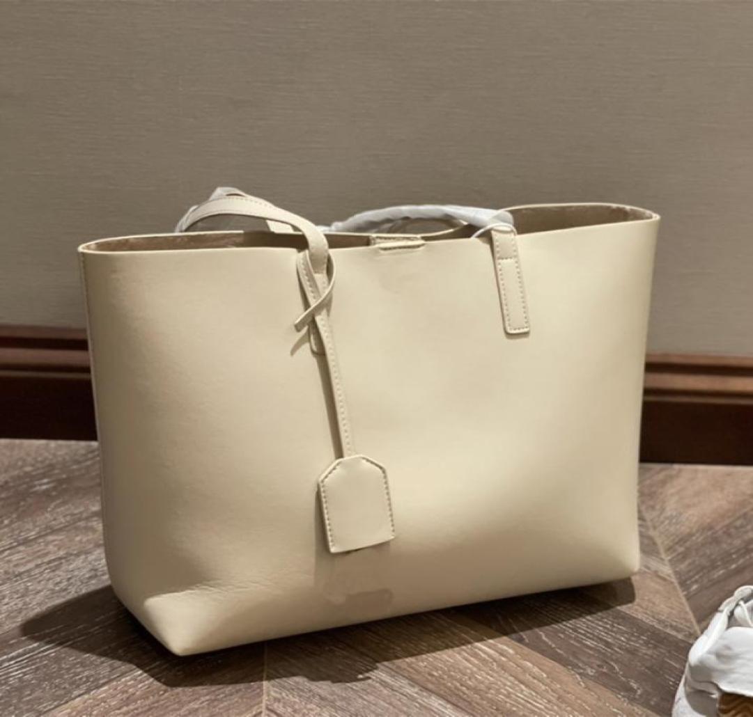 

Fashion womens totes top lady bag Luxury Designer versatile highend large capacity high quality handbag purse shopping bags5201617, Cream