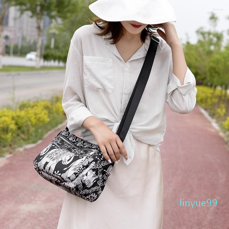 

Evening Bags Designer Handbags Women Leisure Waterproof Nylon Shoulder Retro Crossbody Bag, 01