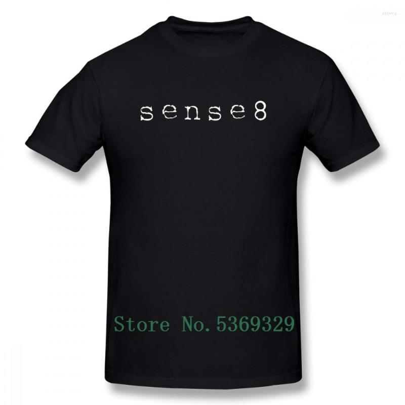 

Men' T Shirts Sense8 Shirt Logo White T-Shirt 100 Percent Short-Sleeve Male Tee Cotton Graphic Streetwear Tshirt, Women-white
