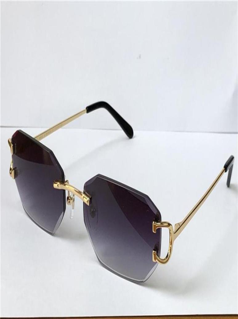 

selling vintage sunglasses piccadilly irregular frameless diamond cut lens glasses retro fashion avantgarde design uv400 light co5615402
