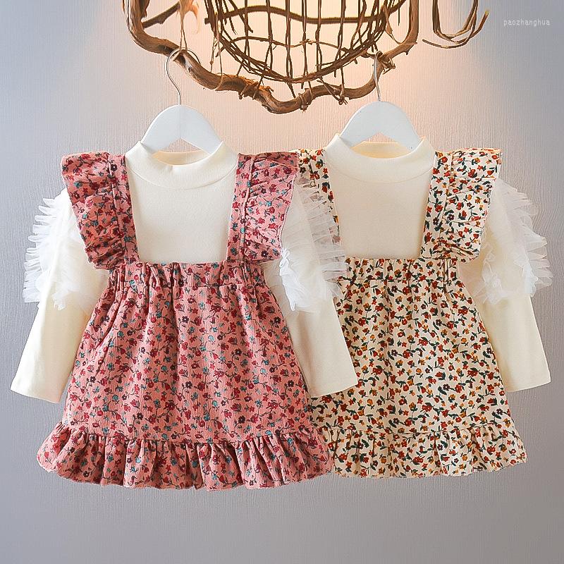 

Clothing Sets (4 Pieces/Lot) Girl's Spring Fashion Cute Baby Girl Set 020807