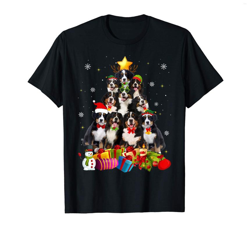 

Men' T Shirts Funny Bernese Mountain Christmas Tree Gifts Xmas T-Shirt-Men' T-Shirt-Black, Men-darkpurple