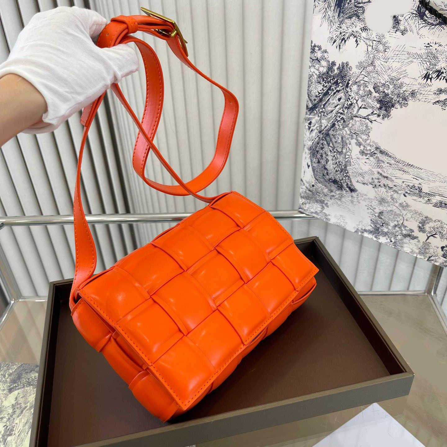 

9 colors designer Bags Women leather weave Shoulder Luxurys Handbag Designer bags Crossbody Female Purses 230524, Sky blue