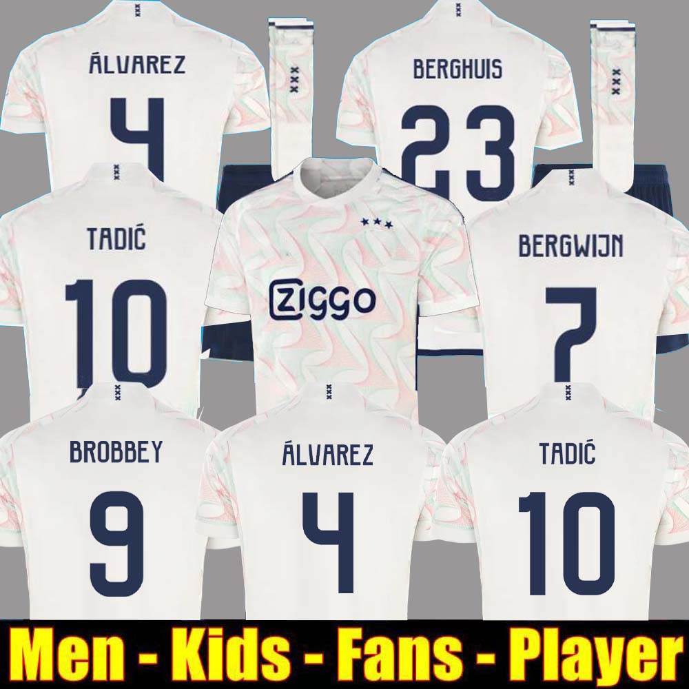 

TADIC 23 24 Soccer Jerseys BASSEY BERGHUIS KLAASSEN BERGWIJN MARLEY 2023 2024 away football shirts Kit CRUYFF KUDUS men kids uniforms, 22-23 third+patch
