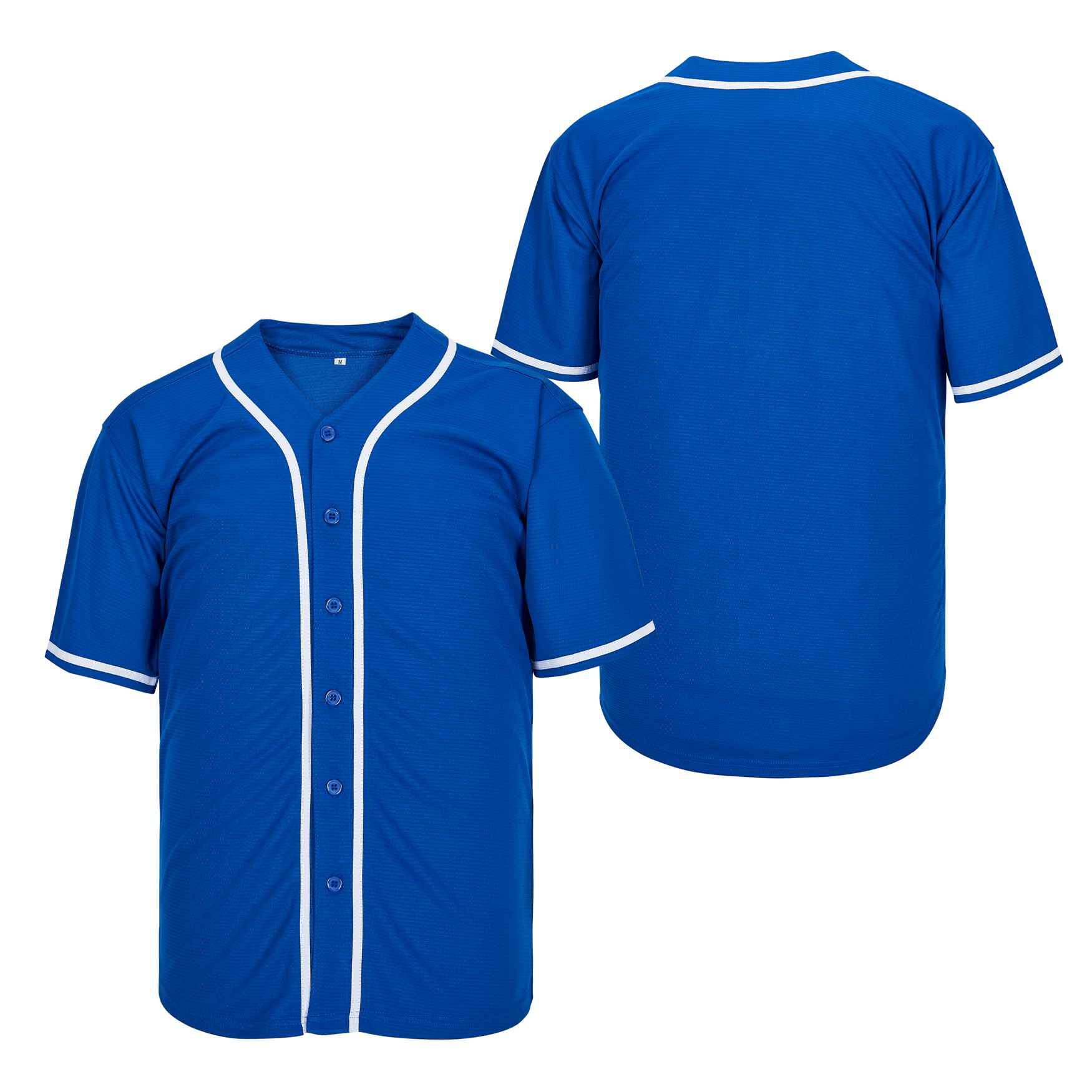 

Custom Baby Blue Authentic Baseball Jersey Stitching Name Number Size S-4XL, As pic