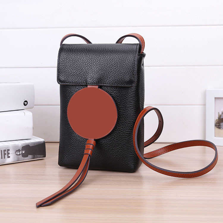

Leather designer Phone Bag women crossbody Messenger Bag Fashion Vertical Versatile shoulder Phone Bag Mini Bag 230524, Light gray