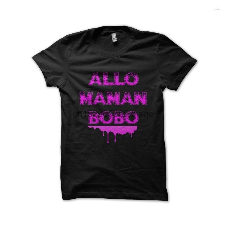 

Men' T Shirts Men Shirt Allo Maman Black T-shirt Tshirts Women, Men-darkpurple