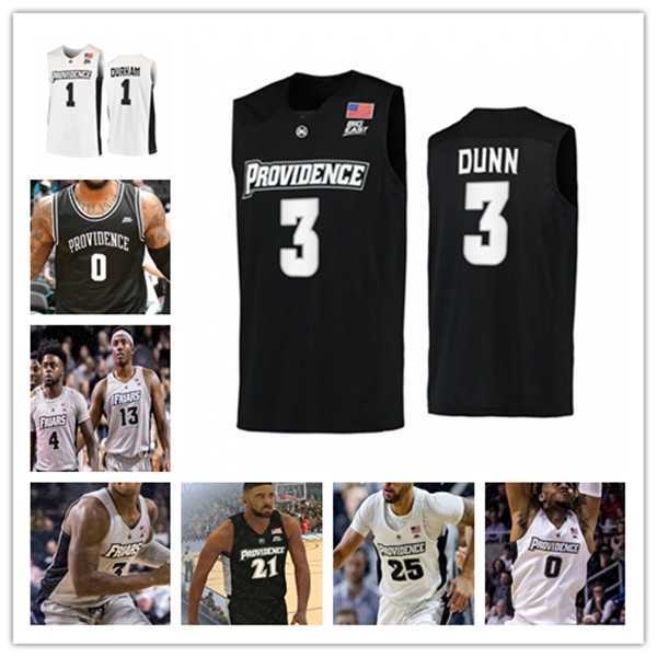 

Custom Ncaa Basketball Providence Friars Jersey Nate Watson Al Durham Jared Bynum Noah Horchler A.J. Reeves Justin Minaya Ed Croswell Alyn Breed David Duke Jr.Goodine, Man white