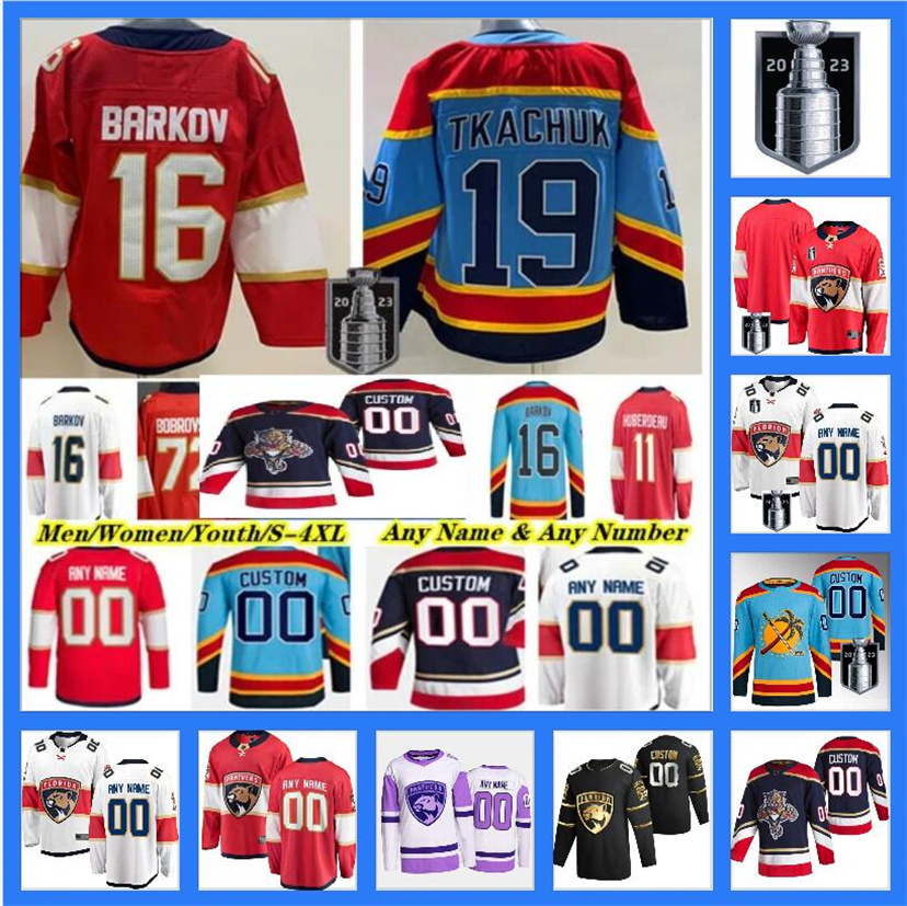 

Matthew Tkachuk Floridas Stanley Cup Final Jersey Panther Aleksander MNHLXXX Barkov Anton Lundell Carter Verhaeghe Aaron Ekblad Ryan Lomberg Patric Hornqvist, Color