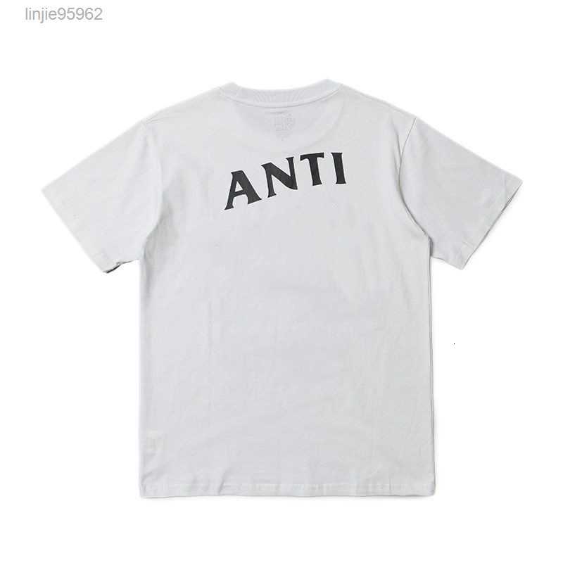 

Men's t Shirts Fashion Anti Club Cross Print T-shirt Casual Couple Short1