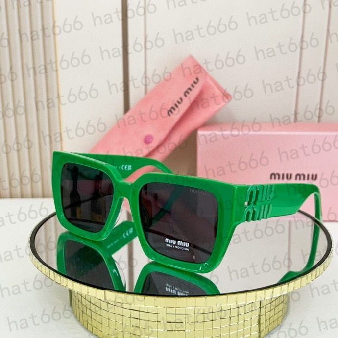 

Fashion Designer miu Sunglasses Goggle Beach Sun Glasses For Man Woman Eyeglasses 7 Colors High Quality
