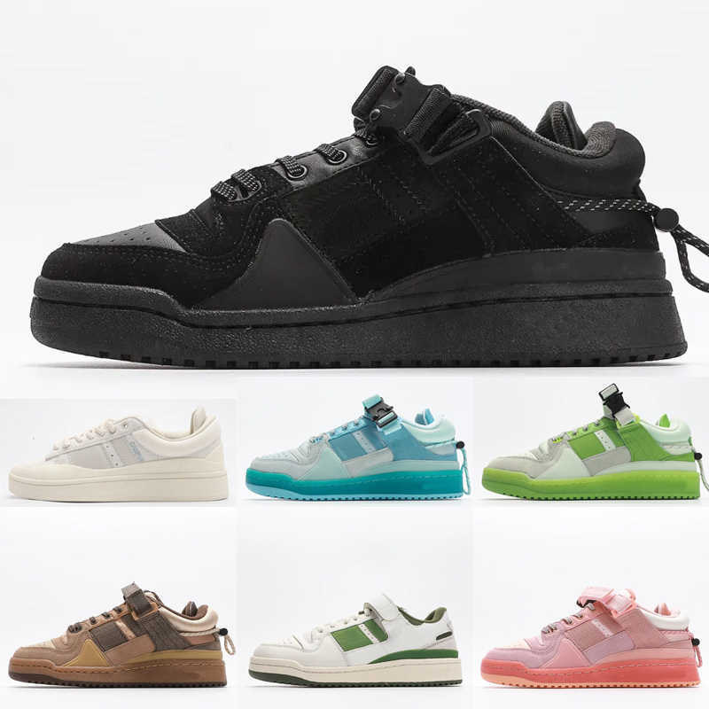 

Bad Bunny Campus Light Cream Forum Low Skate Shoes Back to School Pink Easter Egg Men Women Sports Low Sneakers