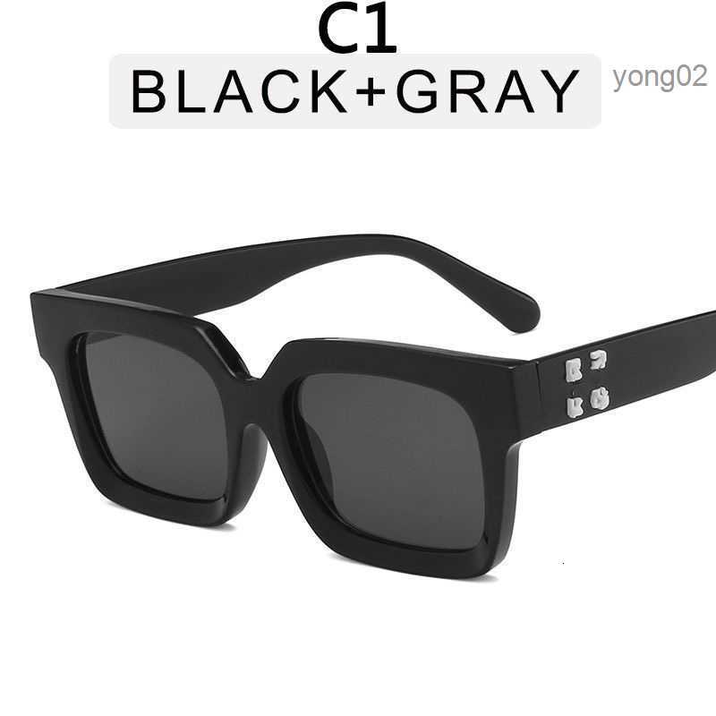 

Large-rimmed Off Fashion X Designer Sunglasses Men Women Top Quality Sun Glasses Goggle Beach Adumbral Multi Color Option