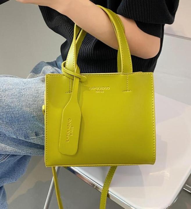 

Evening Bags Women Square Pu Leather Crossbody Bag Female Casual Small Tote Shoulder Luxury Designer Handbag Lady Vintage Messenge4715473, Black