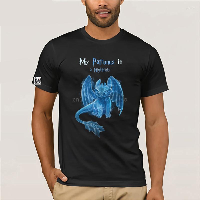 

Men's T Shirts My Patronus Is A Nightfury Black Shirt M 6 Xl 013852, Gray(women)