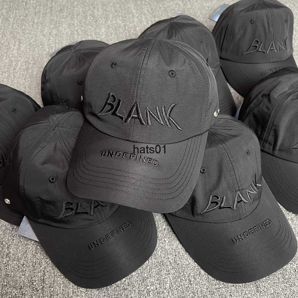 

Vibe Korean China-Chic Far Archive double-layer soft top baseball cap with velcro and high-quality hat, Black quick dry black dark black grey