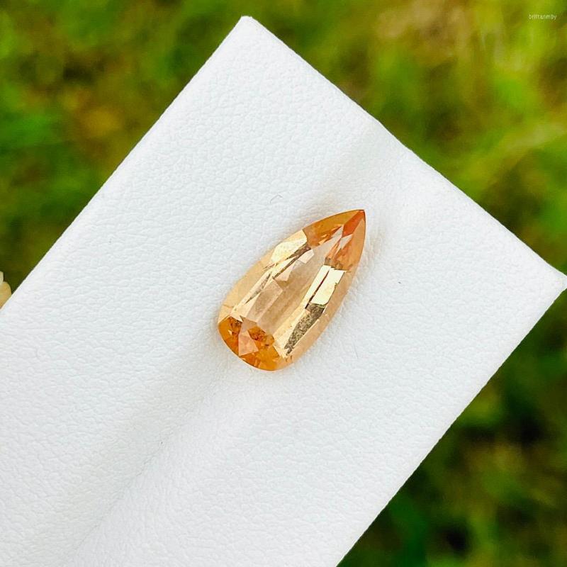 

Loose Diamonds Natural Unheated Topaz Brazil Gemstone 4.03 Carats Germany Style Cut 98% Clean -WBH Gems