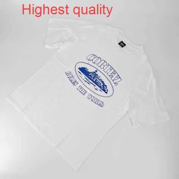 

Designer t Shirt Corteiz American Street Hip Hop Letter Print Short Sleeve T-shirt Men's Fashion Brand Summer Loose Round Neck Half Y2k 11 X6TM, Silver