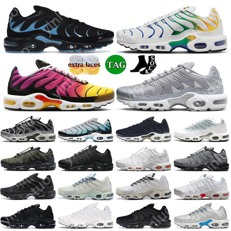 

tn plus terrascape tns Unity running shoes Black White University Red Grape Gold Bullet Hyper Sky Blue Fury Jade mens womens trainers outdoor sneakers, 32