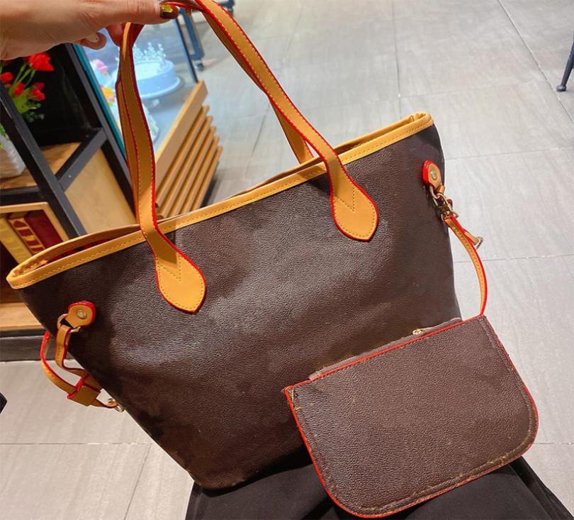 

High Quality Designer Tote Bags Womens Large Capacity Shopping Handbags Luxury Brand Single Shoulder Bag Canvas Leather Simple Lad2508267, Multi